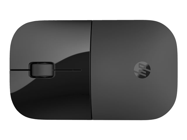 HP Z3700 - Mouse - optical - 3 buttons - wireless - Bluetooth 5.0, 2.4 GHz - USB wireless receiver - black