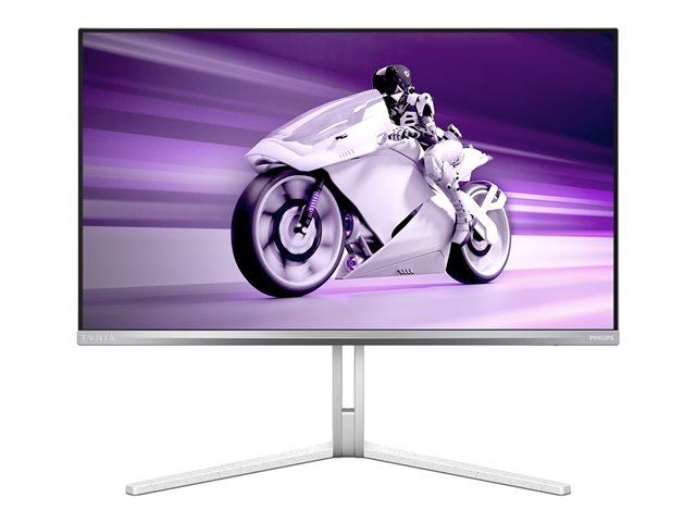 Philips Evnia 8000 27M2N8500 - OLED monitor - gaming - 27\" (26.5\" viewable) - 2560 x 1440 QHD @ 360 Hz - 1000 cd/m² - 1500000:1 - DisplayHDR 400 True Black - 0.03 ms - 2xHDMI, DisplayPort - speakers - white