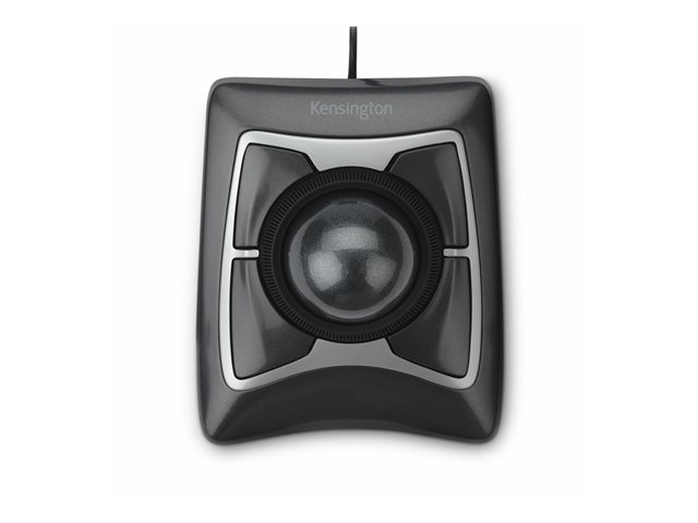 Kensington Expert Mouse - Trackball - right and left-handed - optical - 4 buttons - wired - USB - black