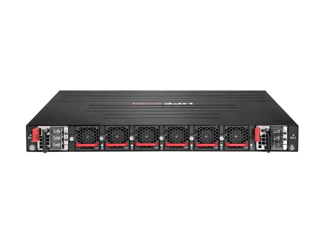 HPE Aruba Networking CX 8325P 32p QSFP28 40G/100G Front-to-Back 6xFan 2xAC PSU Bundle EU en