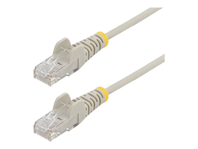 25cm Gray Slim CAT6 Ethernet Cable