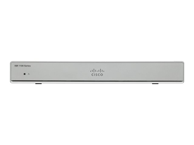 Cisco Integrated Services Router 1117 - - router - - DSL modem 4-port switch - 1GbE - WAN ports: 2 - remanufactured