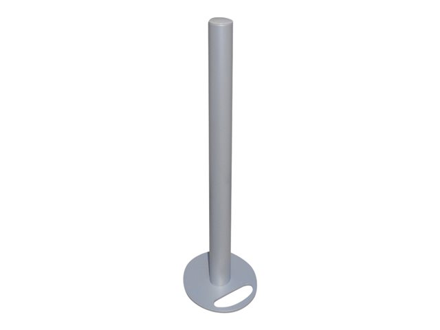 Neomounts FPMA-D935GROMMET - Mounting component (grommet plate, pole) - for LCD display - silver - screen size: 10\"-30\" - desktop