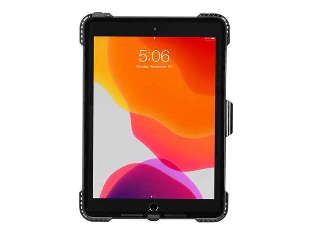 Targus SafePort Rugged - Protective case for tablet - rugged - thermoplastic polyurethane (TPU), polycarbonate - grey - 10.2" - for Apple 10.2-inch iPad (7th generation, 8th generation, 9th generation)