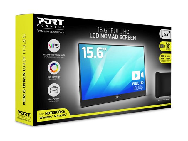 PORTABLE MONITOR 15.6ININ FHD-NON TOUCH