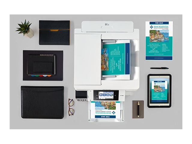 Epson EcoTank ET-5880 - Multifunction printer - colour - ink-jet - A4 (210 x 297 mm) (original) - A4 (media) - up to 25 ppm (printing) - 550 sheets - 33.6 Kbps - USB, LAN, Wi-Fi