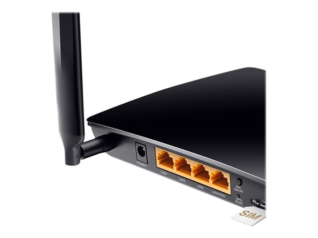 TP-Link Archer MR400 - Wireless router - WWAN - 4-port switch - 802.11a/b/g/n/ac - Dual Band