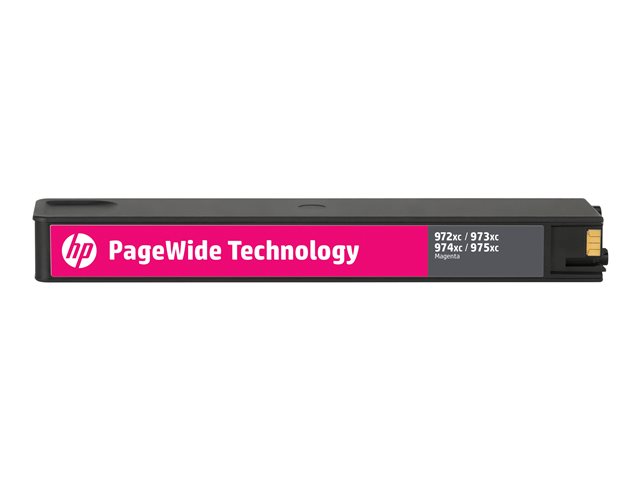 HP 973X - High Yield - magenta - original - PageWide - ink cartridge - for PageWide Managed MFP P57750, P55250, PageWide Pro 452, 477