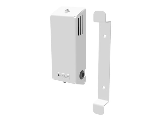 Compulocks Rolling Stand Lockable Utility Box & Cord Management Cleat - Mounting component (power supply mount) - lockable - white - cart mountable - for Compulocks iPad 10.2-inch, Maclocks Rise Freedom Enclosed Rolling Kiosk