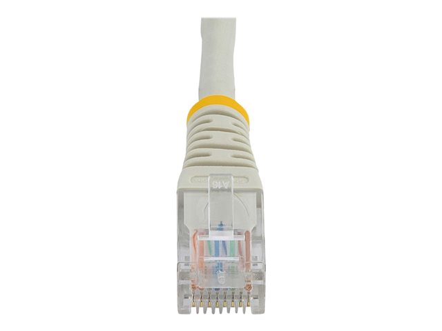StarTech.com 10m Gray Cat5e / Cat 5 Snagless Ethernet Patch Cable 10 m - Patch cable - RJ-45 (M) to RJ-45 (M) - 10 m - UTP - CAT 5e - stranded, snagless - grey