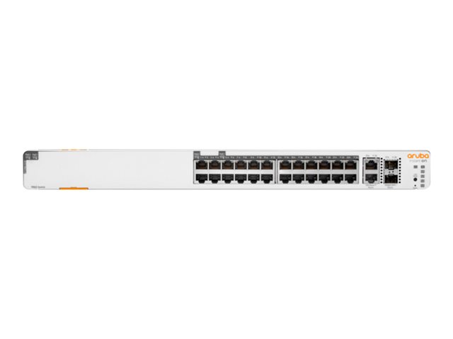 HPE Networking Instant On 1960 24G 20p Class4 4p Class6 PoE 2XGT 2SFP+ 370W Switch - Switch - L3 Lite - Managed - 24 x 10/100/1000 + 2 x 10 Gigabit SFP+ + 2 x 100/1000/10GBase-T - rack-mountable - PoE (370 W)