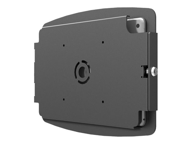 Compulocks iPad 10.2\" Space Enclosure Wall Mount - Enclosure - for tablet - lockable - high-grade aluminium - black - screen size: 10.2\" - mounting interface: 100 x 100 mm - wall-mountable - for Apple 10.2-inch iPad (7th generation, 8th generation, 9th generation)