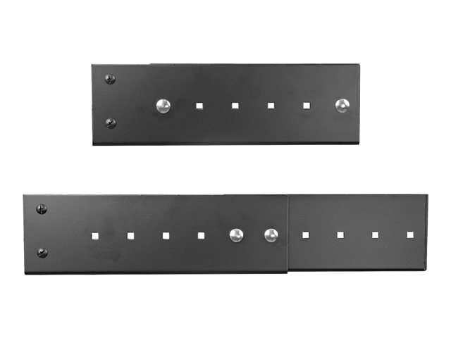 StarTech.com 8U 19\" Wall Mount Network Rack, Adjustable Depth 12-20\" 2 Post Open Frame Server Room Rack for AV/Data/ IT Communication/Computer Equipment/Switch with Cage Nuts & Screws - 8U Adjustable Rack (RK812WALLOA) - Rack - wall mountable - black