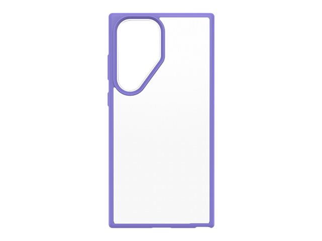 OtterBox React Series - Back cover for mobile phone - antimicrobial - thermoplastic elastomer (TPE), polycarbonate - purplexing - for Samsung Galaxy S23 Ultra
