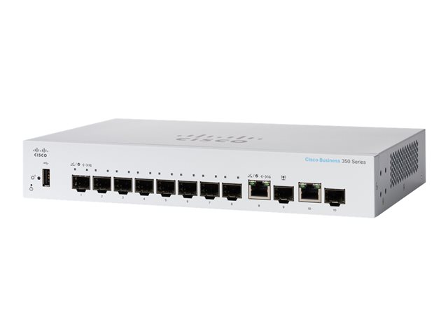 Bus 350 MgdSwitch 8p SFP Ext PS 2x1G