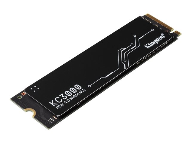 Kingston KC3000 - SSD - 2048 GB - internal - M.2 2280 - PCIe 4.0 (NVMe) - for Intel Next Unit of Computing 12 Pro Kit - NUC12WSKi5