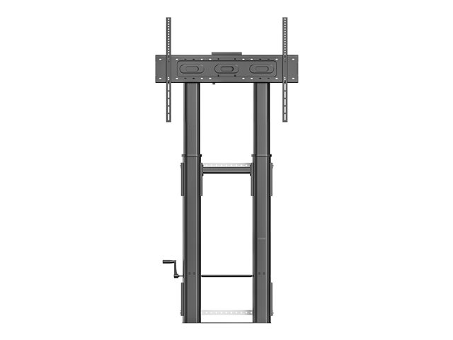 Vision X-Series VFM-F26W - Stand - height adjustable - for flat panel - 80kg - steel - sandblasted black - screen size: 55\"-100\" - floor to wall mountable