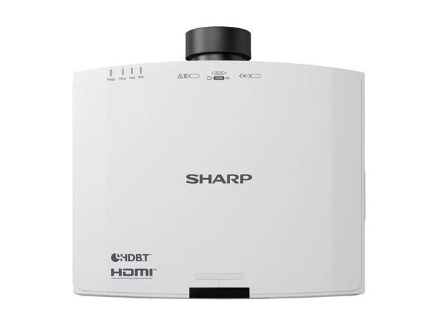 Sharp XP-V801U-W - 3LCD projector - 8000 lumens - WUXGA (1920 x 1200) - 16:10 - 4K - no lens - LAN - white - with NEC InstaCare Next Business Day Exchange