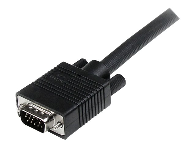 StarTech.com 25m Coax High Resolution Monitor VGA Cable HD15 M/M - VGA cable - HD-15 (VGA) (M) to HD-15 (VGA) (M) - 25 m - molded - black