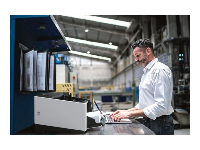 Ricoh fi-8950 - Document scanner - Dual CIS - Duplex - 305 x 431.8 mm - 600 dpi x 600 dpi - up to 150 ppm (mono) / up to 150 ppm (colour) - ADF (750 sheets) - up to 130000 scans per day - Gigabit LAN, USB 3.2 Gen 1