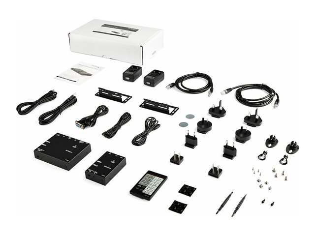 StarTech.com HDMI Over IP Extender Kit - Advanced Compression - Transmitter & Receiver (ST12MHDLNHK) - Video/audio/infrared extender - HDMI - up to 15 m - TAA Compliant - for P/N: ST12MHDLNHR
