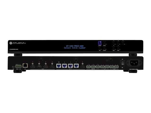 4K HDMI/HDBASET MATRIX SWITCH MET POE 4 POORTS. 1 stk