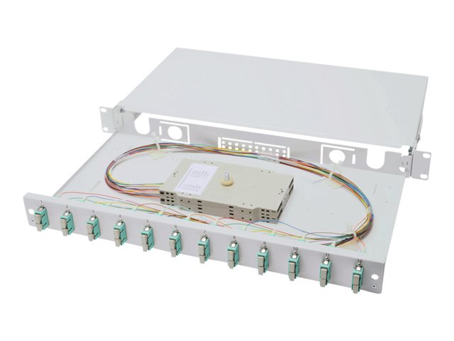 DIGITUS FIBER OPTSPLICE BOXEQUIPPED 12XSC OM3