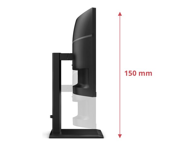 CU34E4CV 34\" DOCK VA Curved UWQHD, 1 ms, 3440x1440@120Hz, Wid 21/9, USB-C - DP-HDMI, LAN RJ45, 4xUSB 3.2, Brightness 350 cd/m², D Co