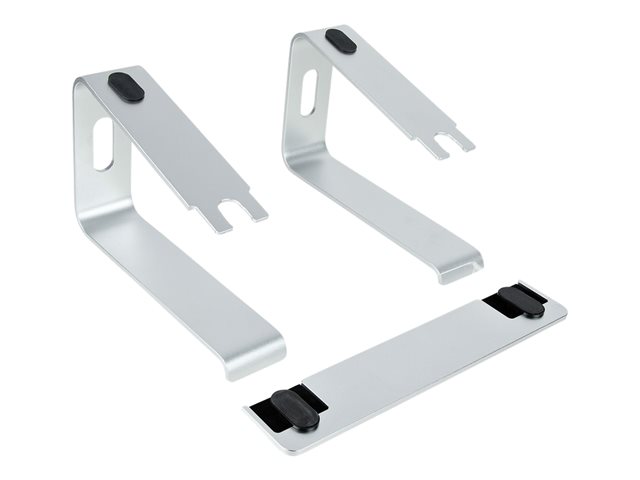 StarTech.com Laptop Stand for Desk, 5kg/11lb, Aluminum, Silver, Ergonomic - Notebook stand - 13\" - 17\" - silver