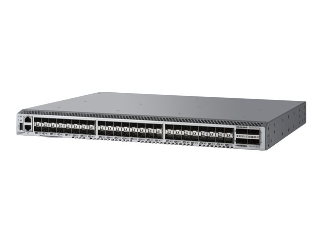 HPE StoreFabric SN6600B 32Gb 48/24 - Switch - Managed - 24 x 32Gb Fibre Channel SFP+ + 24 x 32Gb Fibre Channel SFP+ Ports on Demand + 4 x QSFP+ - rack-mountable