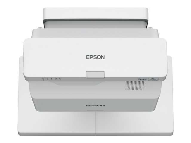 Epson EB-770F - 3LCD projector - 4100 lumens (white) - 4100 lumens (colour) - 16:9 - 1080p - ultra short-throw lens - 802.11a/b/g/n/ac wireless / LAN/ Miracast - white