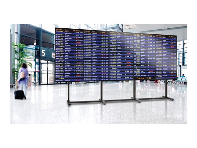 Vogel's PUC 2920 - Mounting component (pole) - for LCD display - black - ceiling mountable