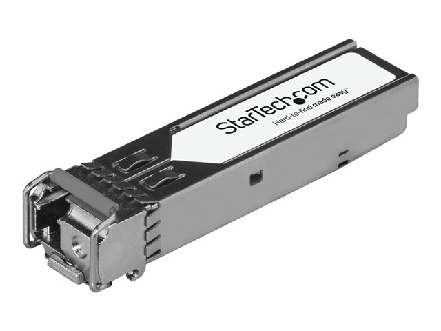 StarTech.com Extreme Networks 10057 Compatible SFP Module, 1000BASE-BX-U, 1 Gigabit Ethernet Bi-Directional (BiDi) Fiber Single Strand SFP (SMF), LC 10km, Mini GBIC Transceiver SFP Module - Lifetime Warranty (10057-ST) - SFP (mini-GBIC) transceiver module (equivalent to: Extreme Networks 10057) - GigE - 1000Base-BX-U - LC single-mode - up to 10 km - 1310 (RX) / 1490 (TX) nm - for Extreme Networks Summit X450a-24t, X450a-24tDC, X450a-48t, X450e-24p