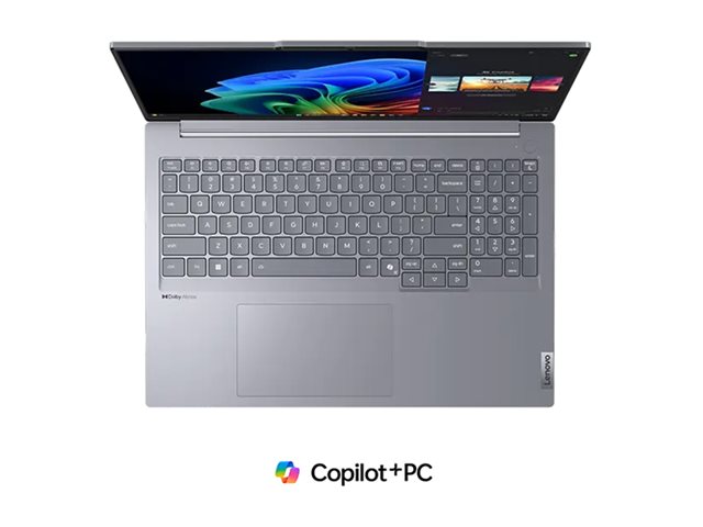 Lenovo ThinkBook 16 G7 QOY 21NH - Snapdragon X Plus - X1P-42-100 / up to 3.4 GHz - Win 11 Pro (on ARM) - Qualcomm Adreno - 16 GB RAM - 512 GB SSD NVMe - 16\" IPS 1920 x 1200 - Bluetooth, Wi-Fi 7 - dual tone luna grey - kbd: Belgium - with 2 Years Leno
