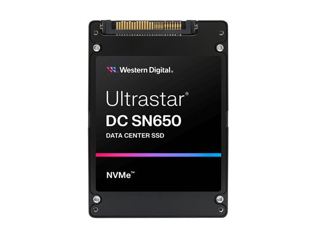 WD Ultrastar DC SN650 WUS5EA176ESP5E3 - SSD - 7.68 TB - internal - 2.5\" - U.3 PCIe 4.0 (NVMe)