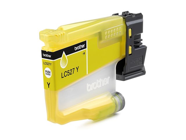 Brother LC527Y - Yellow - original - pillow pack - ink cartridge - for Brother MFC-J4350DW, MFC-J4550DW