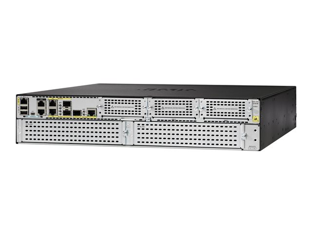 Cisco Integrated Services Router 4351 - Unified Communications Bundle - router 1GbE - WAN ports: 3 - rack-mountable - remanufactured