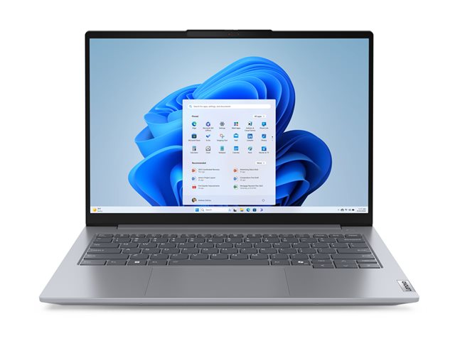 Lenovo ThinkBook 14 G7 ARP 21MV - 180-degree hinge design - AMD Ryzen 5 - 7535HS / up to 4.55 GHz - Win 11 Pro - Radeon 660M - 16 GB RAM - 512 GB SSD NVMe - 14\" IPS 1920 x 1200 - Gigabit Ethernet - Wi-Fi 6E, Bluetooth - arctic grey - kbd: English - Europe - with 2 Years Lenovo Depot Support, CO2 Offset 0.5 ton (2nd Gen)