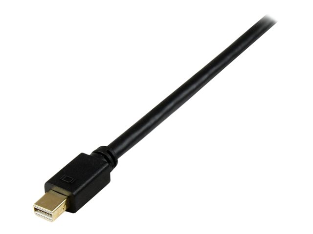 StarTech.com 6 ft Mini DisplayPort to DVI Active Adapter Converter Cable - 6ft (1.8m) Active mDP to DVI Cable for PC - 1920x1200 - Black (MDP2DVIMM6BS) - DisplayPort cable - Mini DisplayPort (M) to DVI-D (M) - 1.8 m - active - black