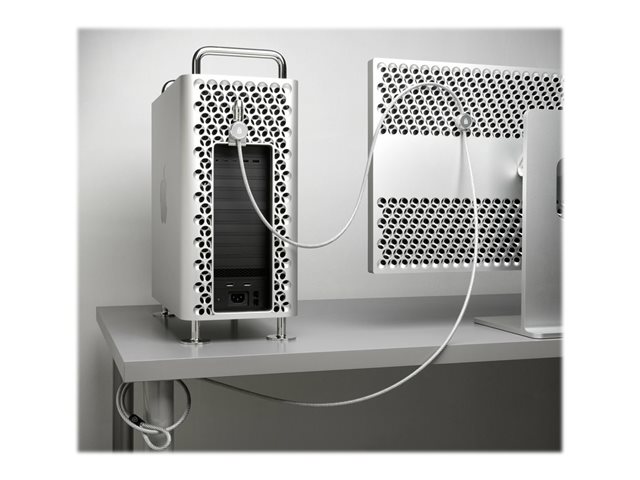 Kensington Locking Kit - Security cable lock - silver - 2.44 m - for Apple Pro Display XDR