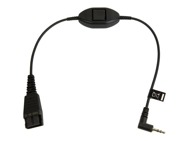 Cord QD-2.5mm jack. Push to Talk Connection cord