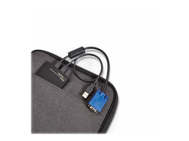 StarTech.com Crash Cart Adapter - 1920 x 1200 - Portable Laptop USB 2.0 to KVM Console (NOTECONS01) - KVM switch - 1 x KVM port(s) - 1 local user - desktop
