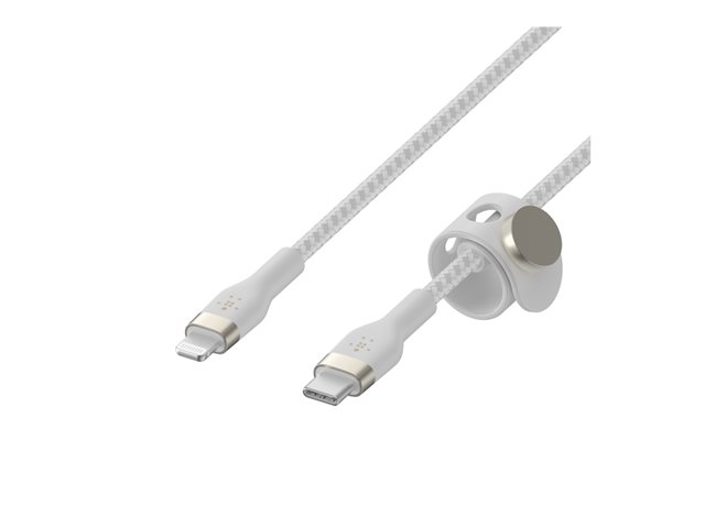 Belkin BOOST CHARGE - Lightning cable - 24 pin USB-C male to Lightning male - 3 m - white