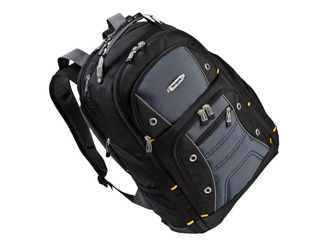 Targus Drifter - Notebook carrying backpack - 15.6\" - black, grey