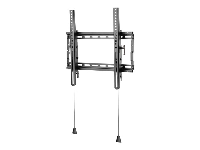 VISION Value Display Wall Mount - LIFETIME WARRANTY - fits large flat-panel display 37-65\" with VESA sizes up to 400 x 400 - latches in place - lockable - tilting - SWL 60 kg / 132 lb - black