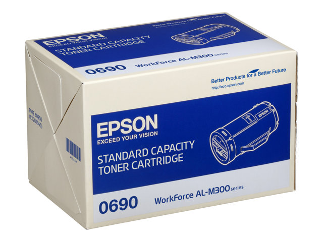 Epson - Black - original - toner cartridge - for WorkForce AL-M300, AL-MX300