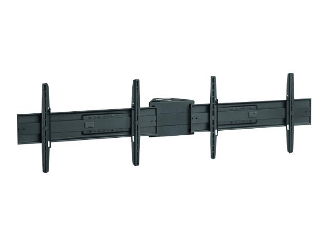 Vogel's Professional PFA 9050 - Mounting component ( dual-screen mounting arm, interface bracket ) for 2 LCD displays - black - screen size: 32\" - 52\" - cart mountable, floor stand mountable