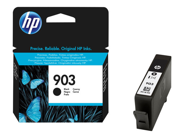 HP 903 - Black - original - ink cartridge - for Officejet 6951, 6954, 6962, Officejet Pro 6960, 6961, 6970, 6971, 6974, 6975