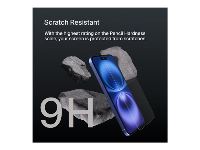 BELKIN ScreenForce Pro UltraGlass2 AM Screen Protection for iPhone 15/14 Pro