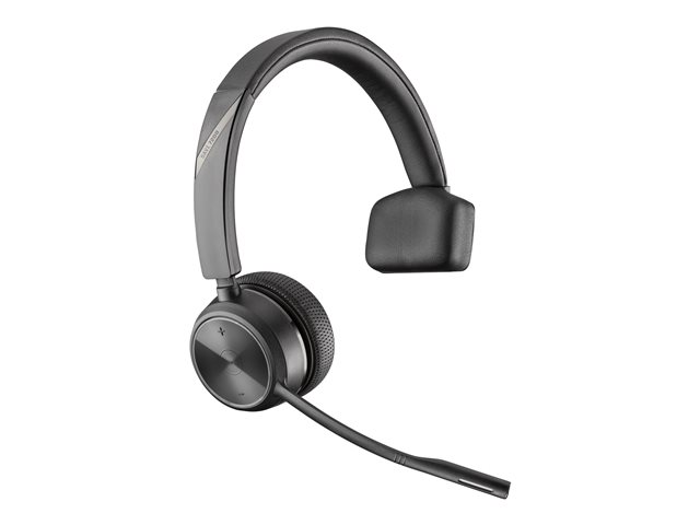 Poly Savi 7210 Office DECT 1880-1900 MHz Single Ear Headset EMEA - INTL English - Euro plug - Replaces Poly SKU 213010-02
